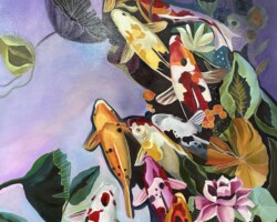 Technique : Huile sur toile de lin<br>
Dimensions : 116×89 cm<br>